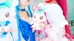 Woman Japanese emo Chinese asians cosplay Pretty Cure
