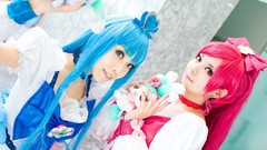 Woman Japanese emo Chinese asians cosplay Pretty Cure