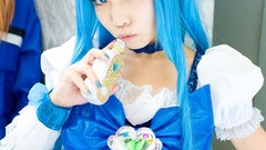 Woman Japanese emo Chinese asians cosplay Pretty Cure
