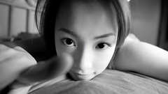 Woman Japanese grayscale asians