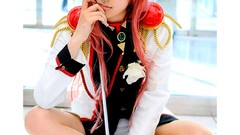 Woman Japanese happy asians smiling cosplay teen asian girls 