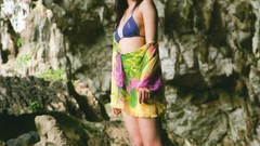 Woman Japanese models Risa Yoshiki