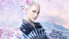 Woman Japanese oriental Mario Wibisono