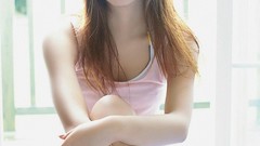 Woman Japanese sunlight smiling models Nozomi Sasaki B6