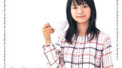 Woman Japanese white background Celebrity Actress asians bangs 
