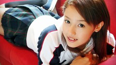 Woman Japanese young Actress asians skirts models teen erika 