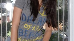 Woman jeans Shorts brunettes models Linds Roxx