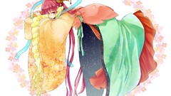 Woman Jewelry pink hair long hair pink eyes magi the labyrinth 