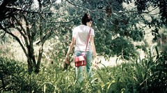 Woman jungle Viet Nam