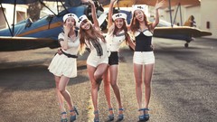 Woman k-pop sistar Hyorin Soyou Dasom bora