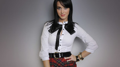 Woman katy perry school