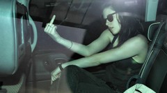 Woman Kristen Stewart Actress candid girls with glasses middle 