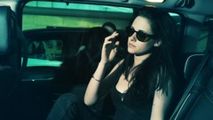 Woman Kristen Stewart Actress sunglasses brunettes candid girls 