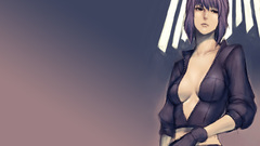 Woman Kusanagi Motoko Ghost