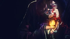 Woman Lamps oil lamp