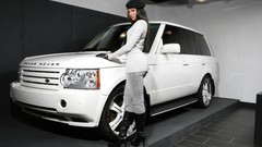 Woman Land Rover rapper ciara harris