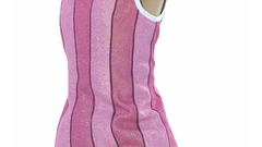 Woman Lazytown pink hair