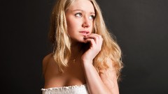 Woman legs blondes models boobs Fame Girls Ella Pasjakina 