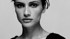 Woman Leonor Varela monochrome Actress brunettes models 
