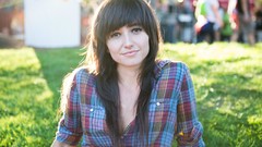 Woman lights bangs models Lights (singer) Valerie Poxleitner