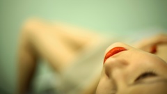 Woman lips mouth Zen