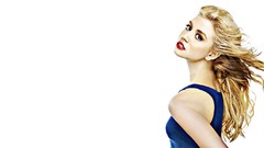 Woman lips Profile faces blondes big eyes models People's 