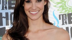 Woman long hair brown eyes brunettes Daniela Ruah