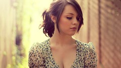 Woman long hair brunettes short hair cleavage imogen dyer