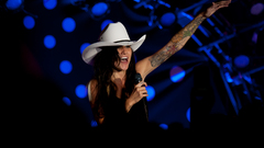 Woman long hair Lights