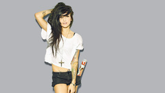 Woman long hair Lights