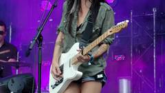 Woman long hair Lights