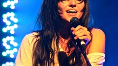 Woman long hair live