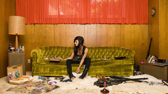 Woman long hair singers