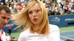 Woman maria sharapova tennis
