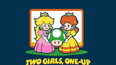 Woman Mario princess peach