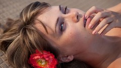 Woman Maya faces models Julia I