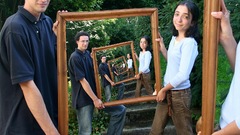 Woman Men illusions Photo