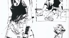 Woman metal gear video