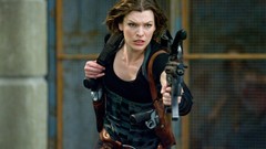 Woman Milla Jovovich Actress girls with guns Resident Evil 4