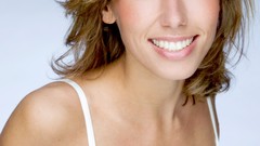 Woman models Annemarie Warnkross