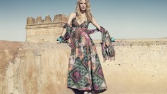 Woman models Arabic arabian