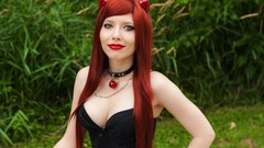 Woman models asuka langley soryu redheads cosplay Andy Sheel