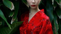 Woman models boobs Mike Dowson