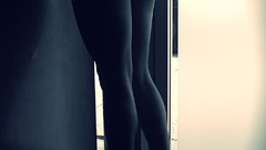 Woman models boobs Theresa Correa