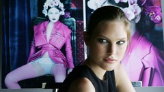 Woman models Catherine McNeil