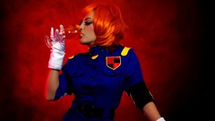 Woman models cosplay Guevara lu Seras Victoria