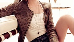 Woman models emma watson clover magazine