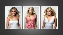 Woman models eva habermann