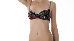 Woman models Ginta Lapina