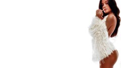 Woman models Giorgia Palmas